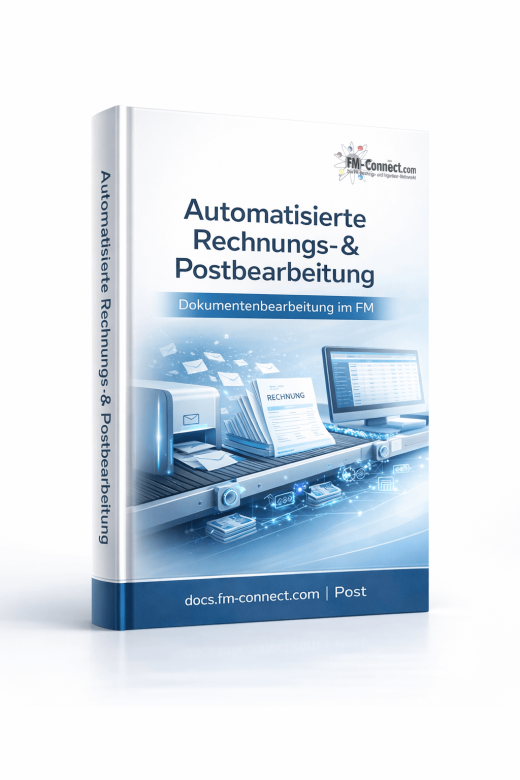 Automatisierte Eingangsrechnungsbearbeitung und Eingangspostbearbeitung im Facility Management Cover
