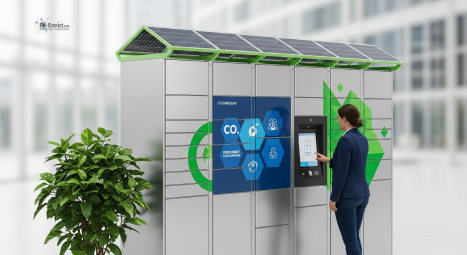 Nachhaltigkeit und positive Umweltwirkungen durch den Einsatz von Packstationen zur Reduzierung von Zustellfahrten und CO2-Emissionen